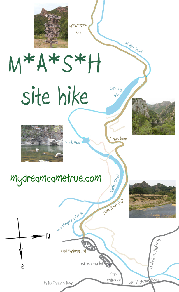 MASH Site Hike Map